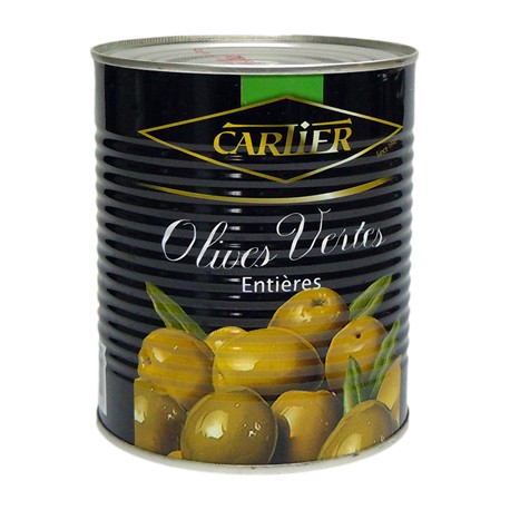 Olives Vertes entières 860g CAR002