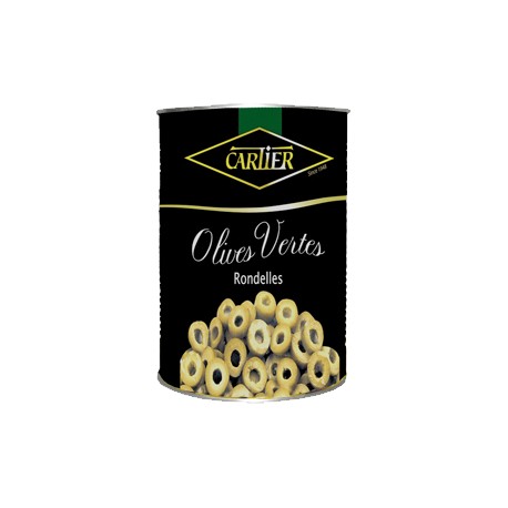Olives Vertes rondelles 3050g CAR008