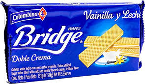 Gaufrettes Bridge vanilla Colombina