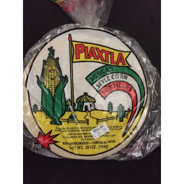Tortillas de mais de style mexicain Piaxtla